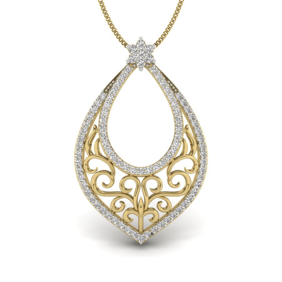 Avarta Jewellery Precisee Lab Grown Diamond Pendant