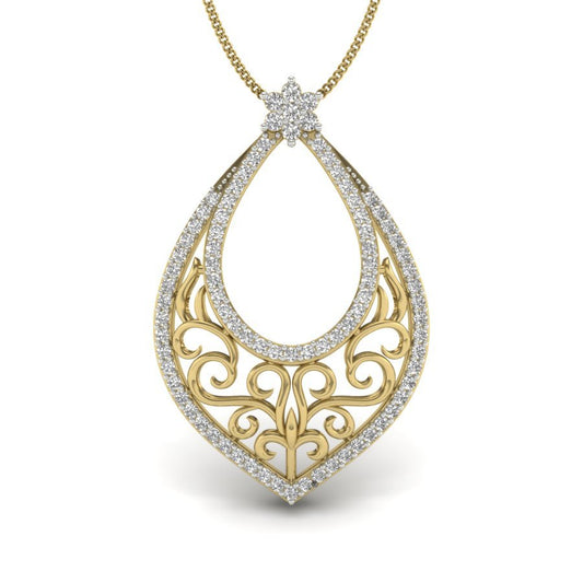 Avarta Jewellery Precisee Lab Grown Diamond Pendant