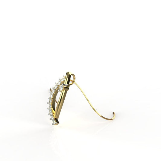 Avarta Jewellery 18k Gold Ebullient Pendant For Girls &amp; Women