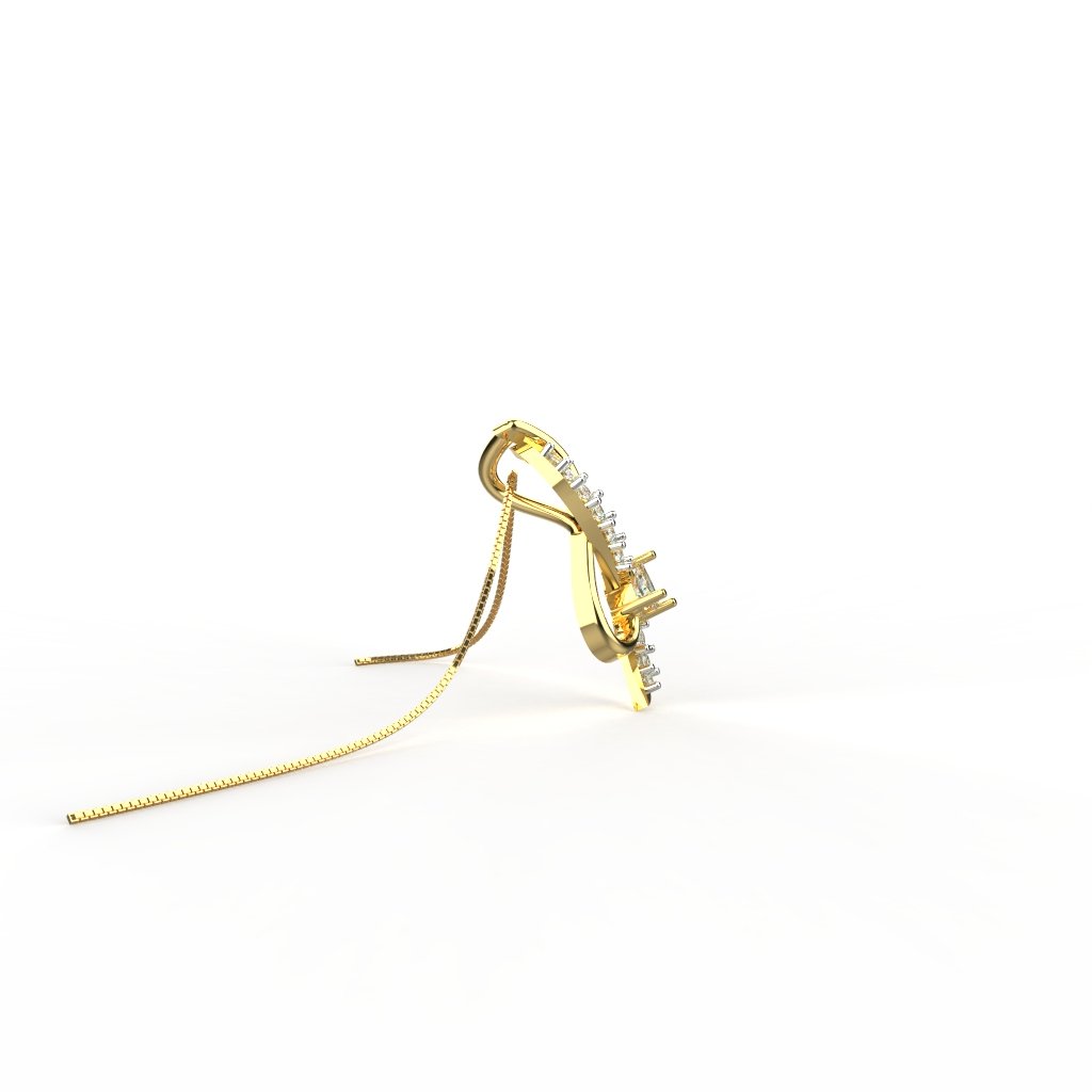 10K|14K|18K Gold Dainty Charismatic Pendant For Girls and Womens | Designer Pendant by Avarta