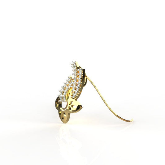 Avarta Jewellery 18k Gold Enchanting Pendant For Girls &amp; Women