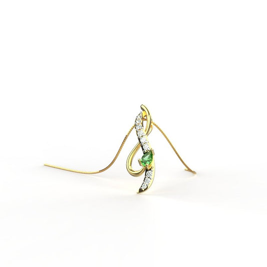 10K-14K-18K Gold Plush Pendant For Girls and Womens | Exclusive Indian Designer Pendant by Avarta