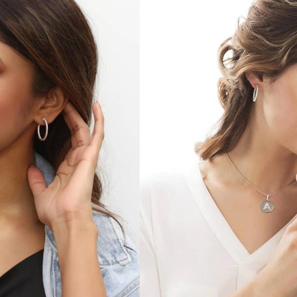 Avarta Rose Gold Diamond Bali Earring For Girls and Women