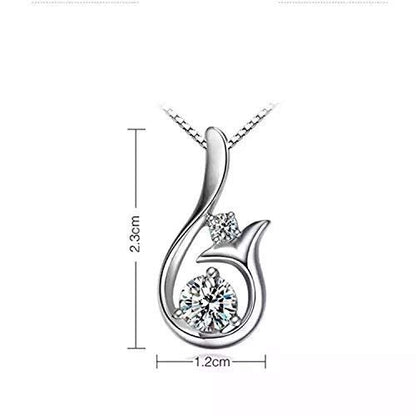 Avarta Charismatic Solitaire Pendant for Girls and Women