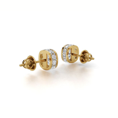 1.50 Ct Each Cushion Cut Diamond Studs That Scream Expensive But Won’t Break the Bank | 9K/14K/18K Gold Lab Grown Diamond Earrings