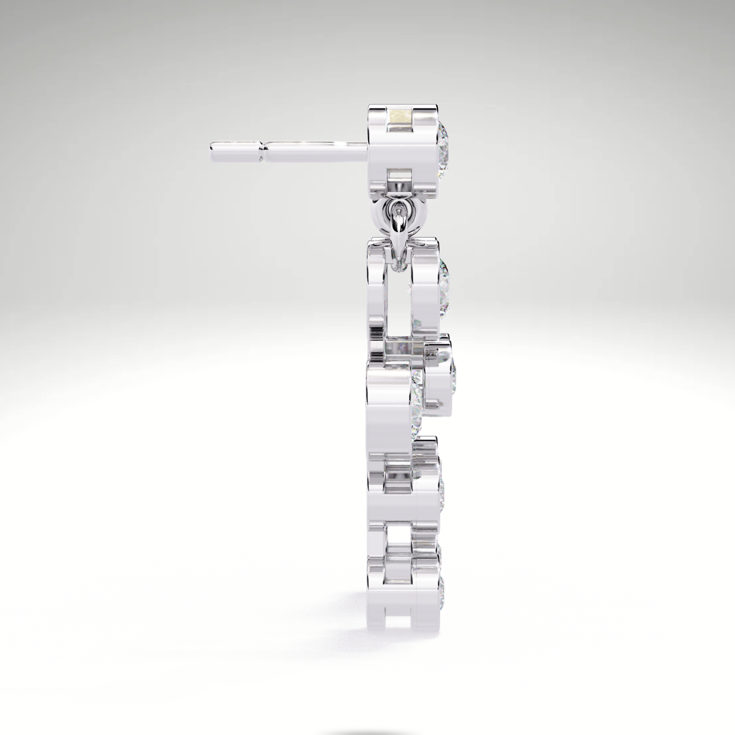 Celestial Cascade Lab Grown Diamond Earrings | Luxury Statement Jewelry by Avarta