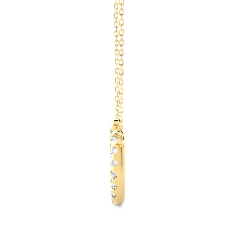 Avarta Jewellery 18k Gold Horseshoe Diamond Pendant