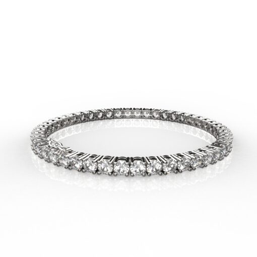 Avarta Jewellery 92.5 Sterling Silver 10.75 Carat Tennis Bracelet For Girls & Women