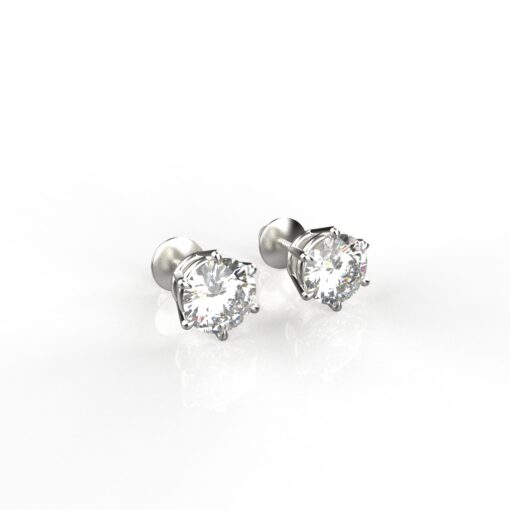 3.10 Carat Each Certified Moissanite