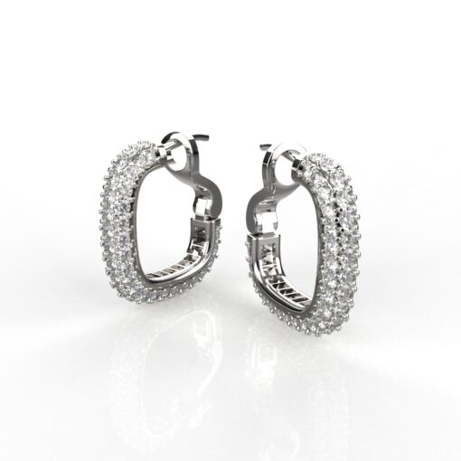 Avarta Sterling Silver Bali Earrings For Girls & Women