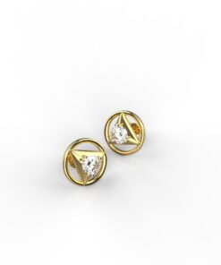 80 Cents Solitaire Studs Earring
