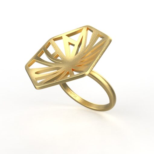 Avarta Sterling Silver Unisex Ring