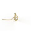 25 Cents Moissanite Pendant