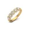 Gold Diamond Glim Ring