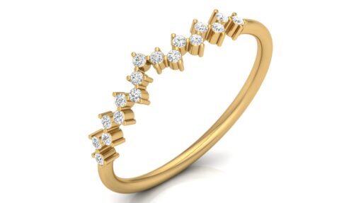 18K Gold Diamond Ring