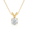 50 Cents Solitaire Pendant