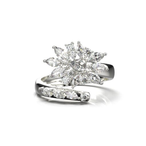 Avarta Jewellery Sterling Silver Twisted Ring