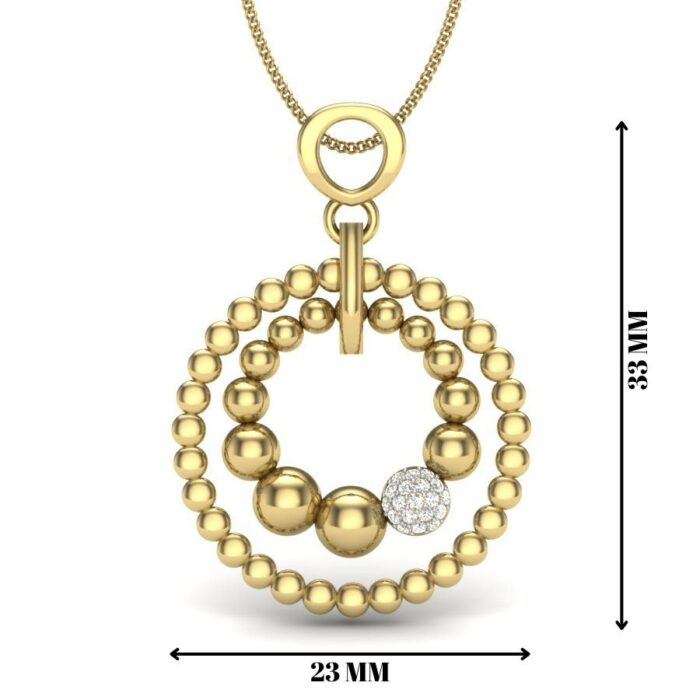 Avarta Jewellery Miracle Plate Lab Grown Diamond Pendant - Image 2