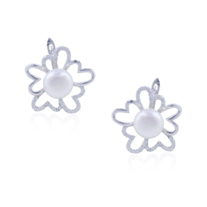 Avarta Jewellery Sterling Silver Vigorous Pearl Pendant Set With Chain & Ring - Image 3