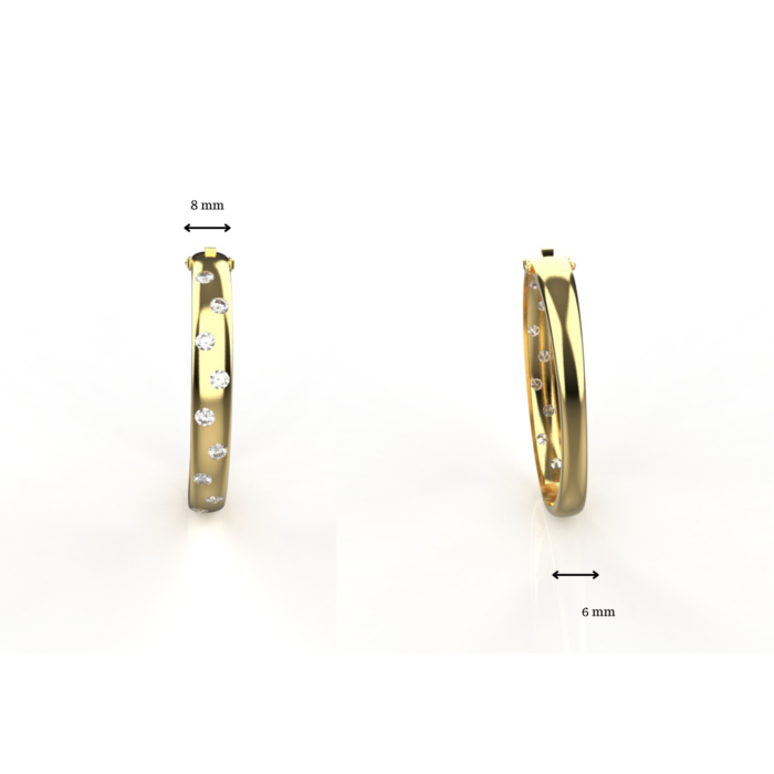 Avarta 18k Gold Diamond Bracelet With Lab Grown Diamonds - Image 6
