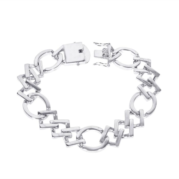 Avarta 925 Sterling Silver Allure Bracelet For Boys & Men
