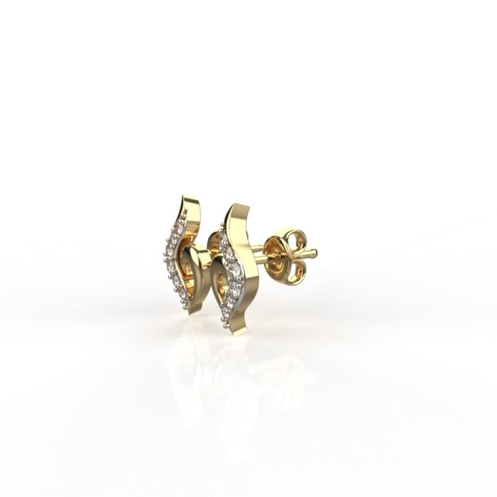 Avarta Jewellery 18k Gold Earring For Kids, Girls & Women - Image 3