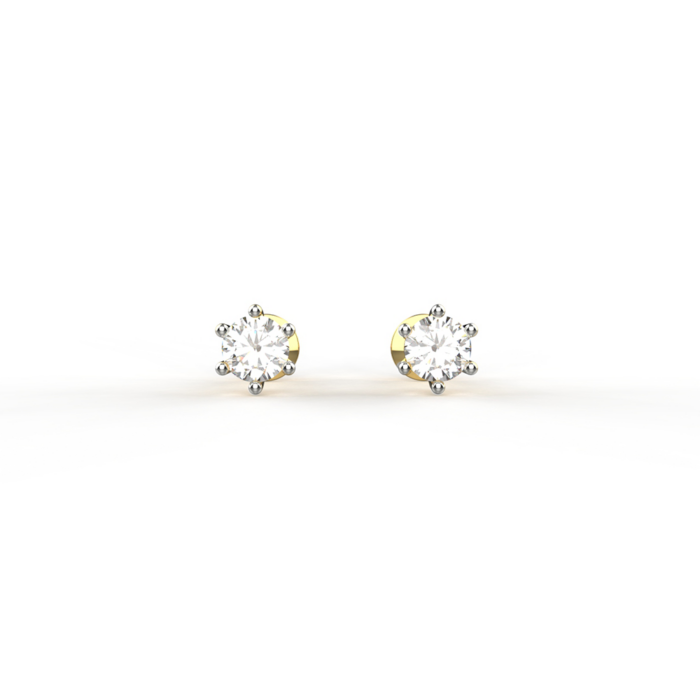 Avarta Jewellery 92.5 Sterling Silver 10 Cents Each Solitaire Studs - Image 3