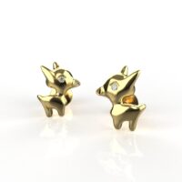 Avarta Jewellery Sterling Silver Animal Stud Earrings For Girls