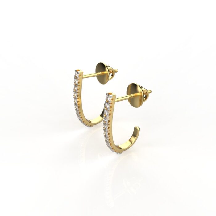 Avarta Jewellery 18k Gold Unisex Diamond Bali - Image 3