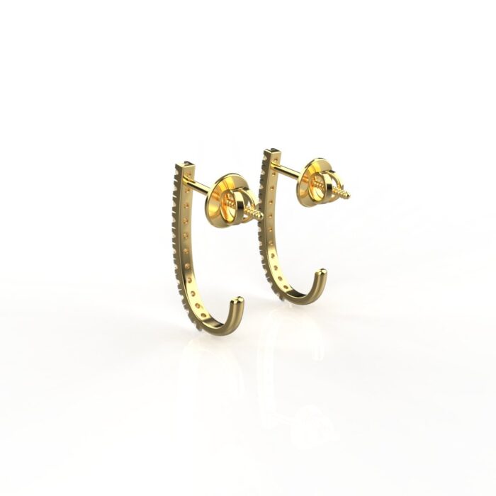 Avarta Jewellery 18k Gold Unisex Diamond Bali - Image 4