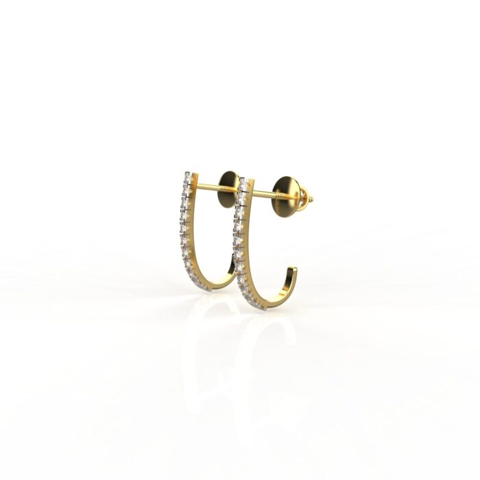 Avarta Jewellery 18k Gold Unisex Diamond Bali - Image 2