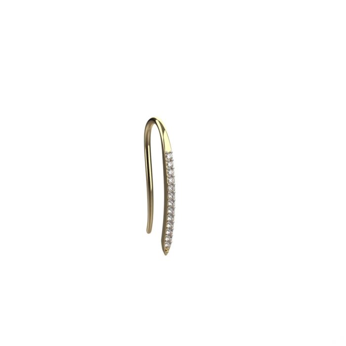 Avarta Jewellery 18k Gold Hoop Earring For Kids, Girls & Women - Image 6