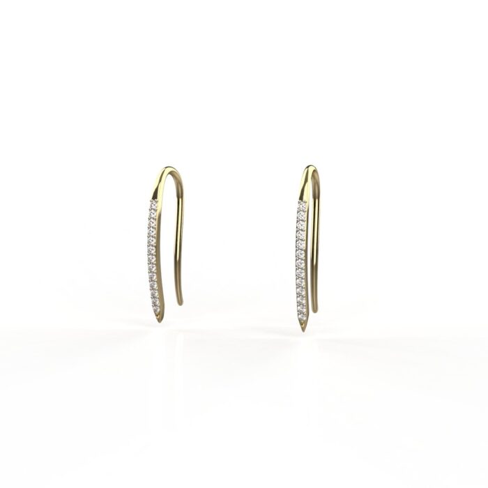 Avarta Jewellery 18k Gold Hoop Earring For Kids, Girls & Women - Image 3