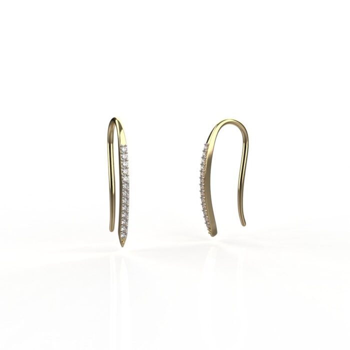 Avarta Jewellery 18k Gold Hoop Earring For Kids, Girls & Women