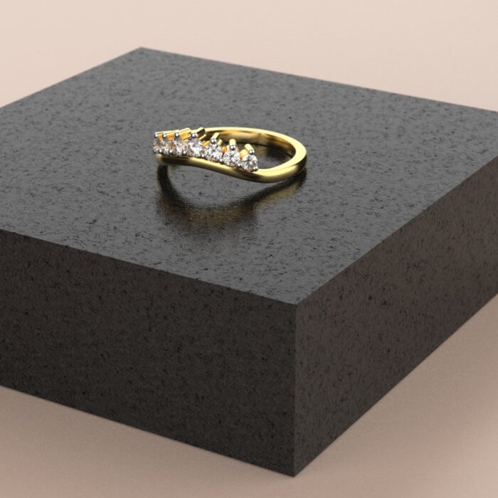 Avarta Jewellery 18K Gold Queen Ring - Image 4