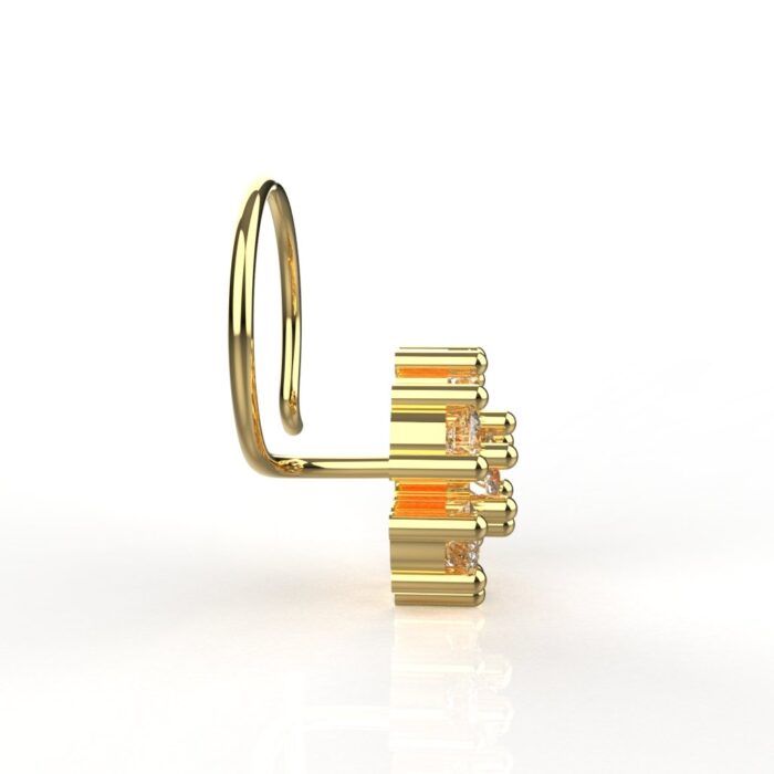 Avarta 18k Gold Nosepin For Girls & Women - Image 3