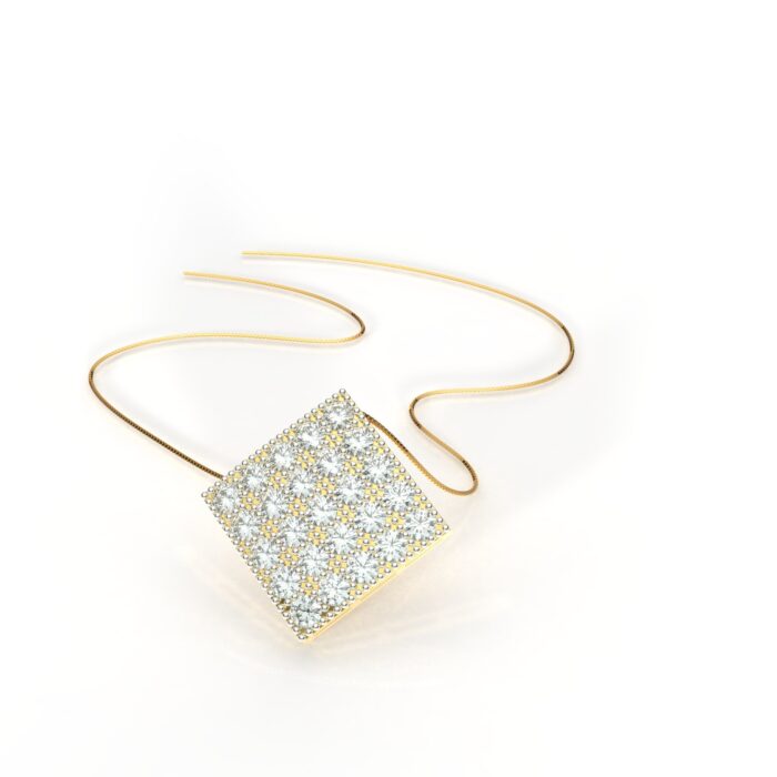 Avarta Jewellery 18k Gold Fizzing Pendant Set - Image 3