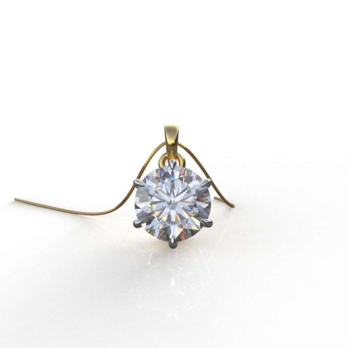 Avarta Jewellery Solitaire Pendant With Lab Grown Diamond