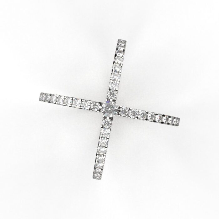 Avarta Jewellery Sterling Silver CrissCross Ring For Girls & Wemen - Image 6