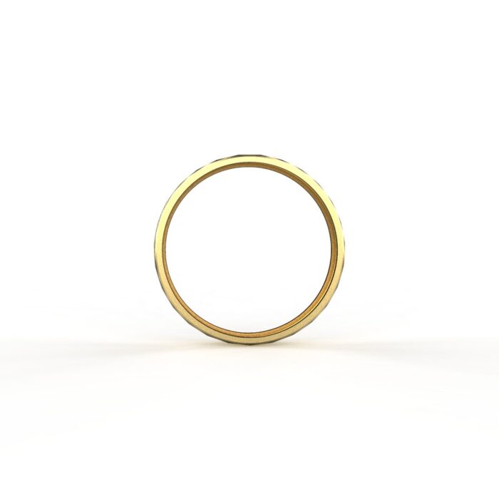 Avarta 18k Gold Faceted Ring - Image 2