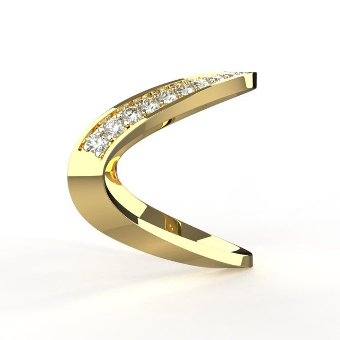 Avarta 18k Gold Aishwarya Diamond Ring - Image 3