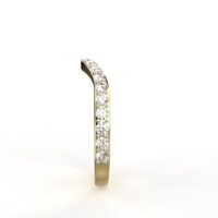 Avarta Jewellery Sterling Silver American Diamond Eternity Ring For Girls & Wemen - Image 3