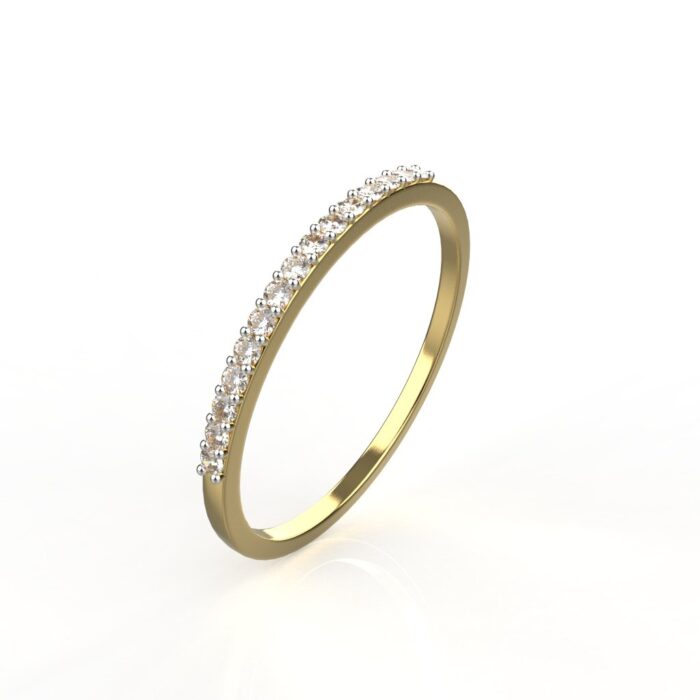 Avarta 18K Gold Stackable Band For Girls & Women