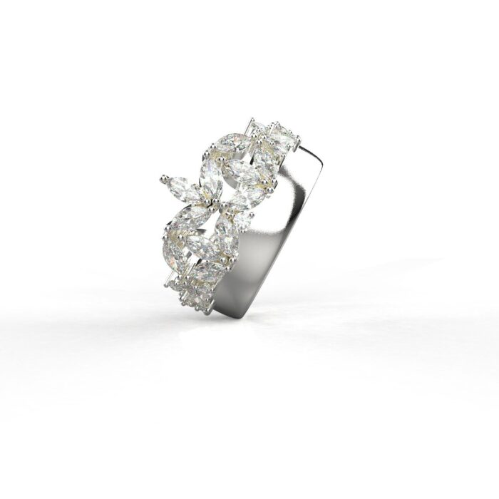 Avarta Jewellery Sterling Silver Crown Ring - Image 3