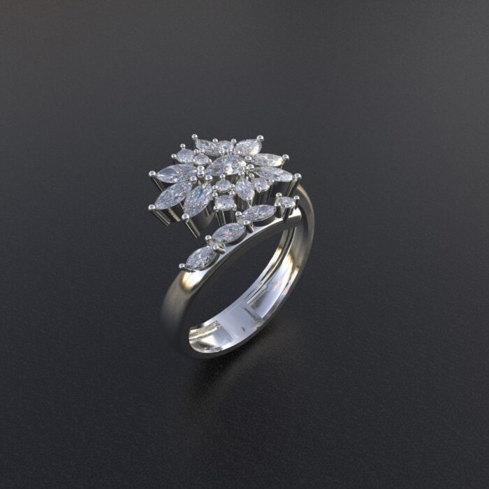 Avarta Jewellery Sterling Silver Twisted Ring - Image 5