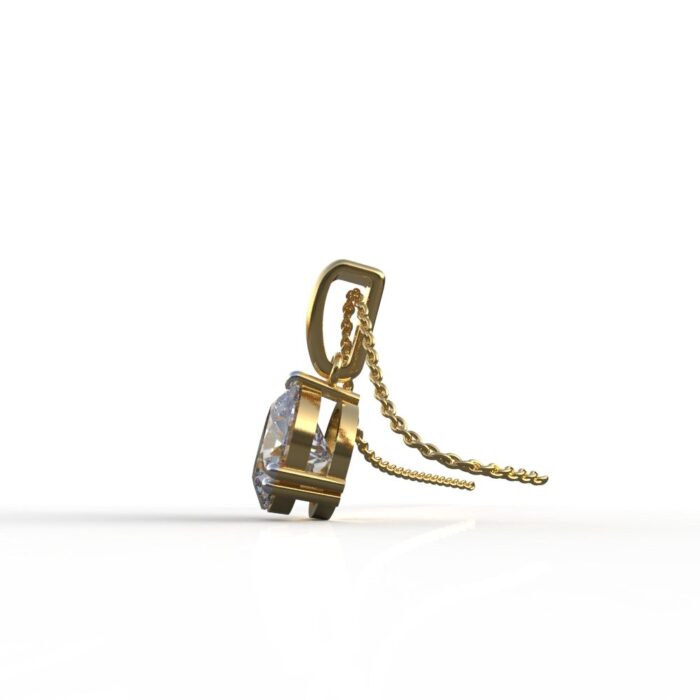 Avarta Jewellery Lab Grown Diamond Solitaire Pendant - Image 3