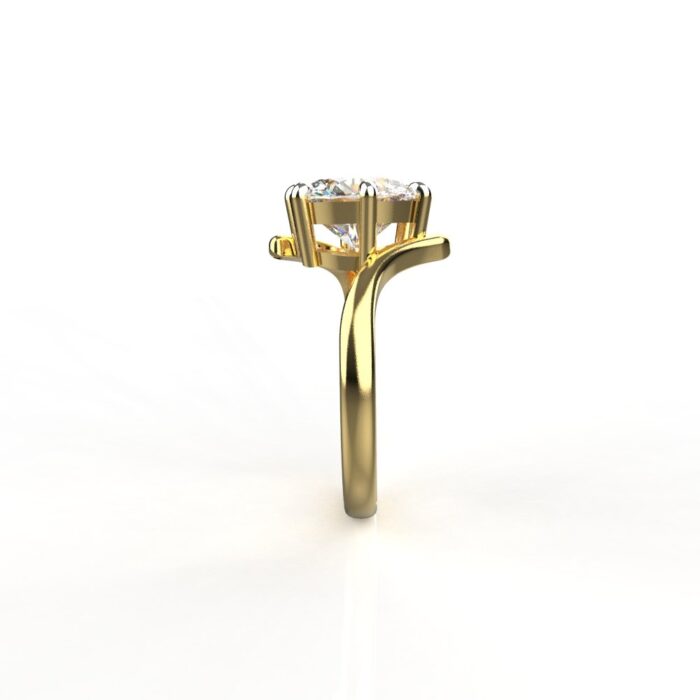Avarta Jewellery 2 Carat Lab Grown Diamond Solitaire Ring - Image 6
