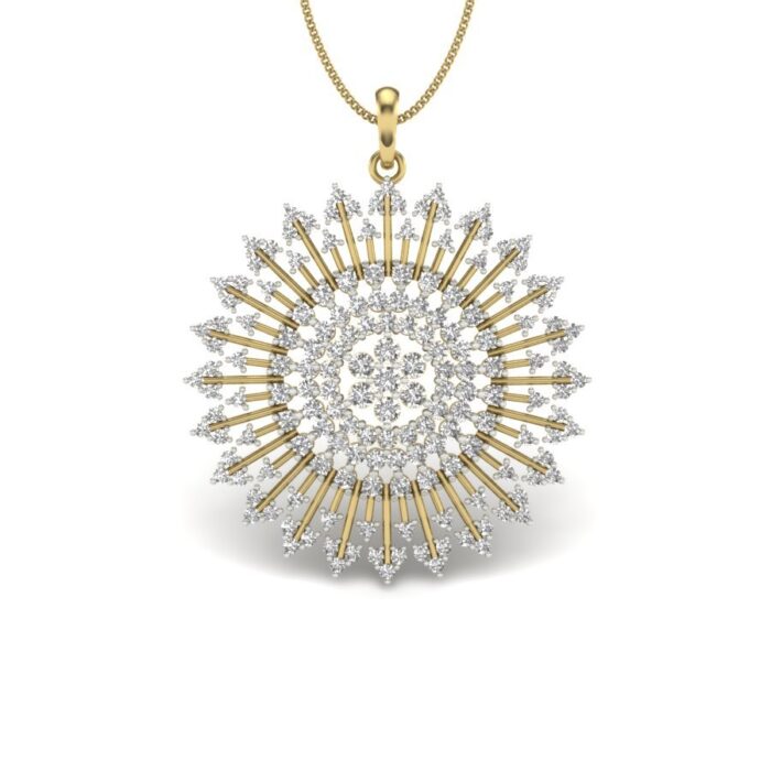 Avarta Jewellery Glistening Stars Lab Grown Diamond Pendant