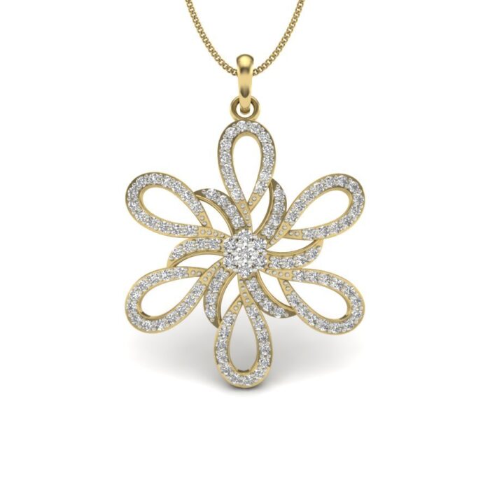 Avarta Jewellery Elegant Star Lab Grown Diamond Pendant