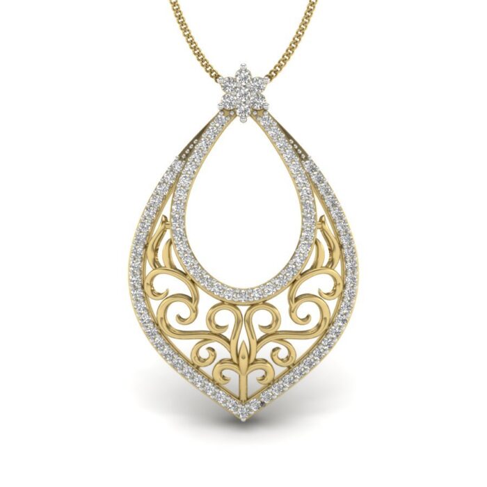 Avarta Jewellery Precisee Lab Grown Diamond Pendant